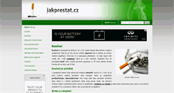 Desktop Screenshot of jakprestat.cz